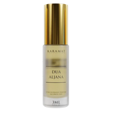 Gouden dop parfumfles van Dua al Janat Parfumolie - Karamat